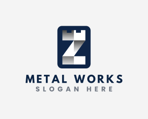 Metal - Castle Metal Industrial logo design