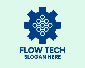 Industrial Tech Gear  logo design