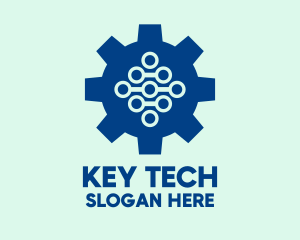 Industrial Tech Gear  logo design