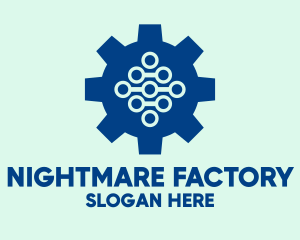 Industrial Tech Gear  logo design