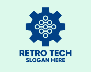 Industrial Tech Gear  logo design