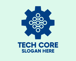 Industrial Tech Gear  logo design