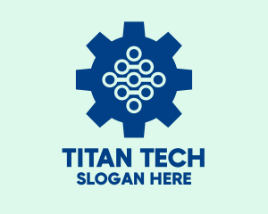 Industrial Tech Gear  logo design