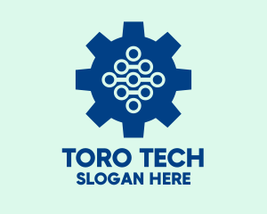 Industrial Tech Gear  logo design