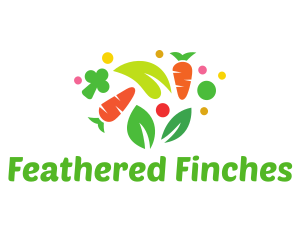 Healthy Diet Vegetables logo design