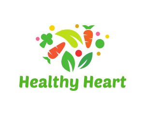 Healthy Diet Vegetables logo design