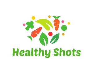 Healthy Diet Vegetables logo design