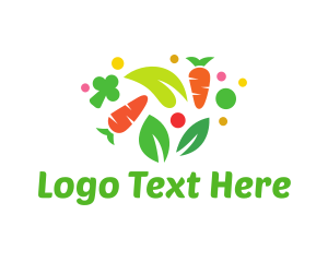 Farm - Healthy Diet Vegetables logo design