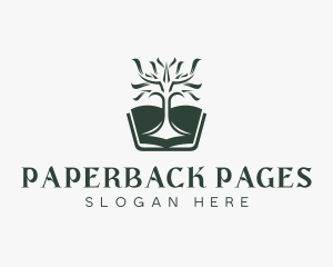Bookstore - Tree Bookstore Literature logo design