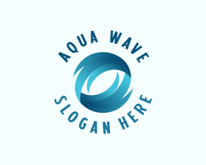 Startup Business Wave logo design