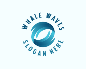 Startup Business Wave logo design