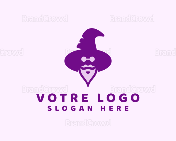 Magic Wizard Hat Logo