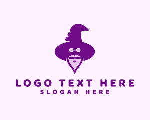 Mage - Magic Wizard Hat logo design