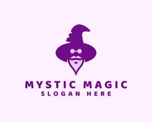 Sorcerer - Magic Wizard Hat logo design