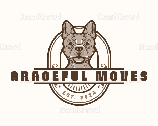 Bulldog Dog Pet Logo