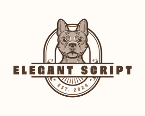 Bulldog Dog Pet Logo