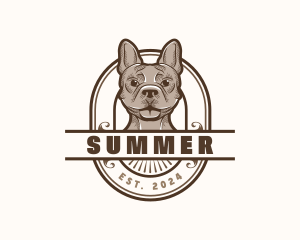 Bulldog Dog Pet Logo