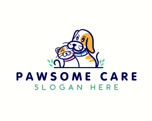 Veterinarian - Dog Cat Veterinarian logo design