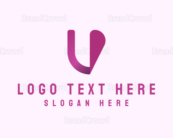 Generic Business Letter V Logo