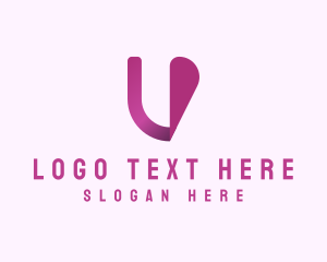 Cosmetics - Generic Business Letter V logo design