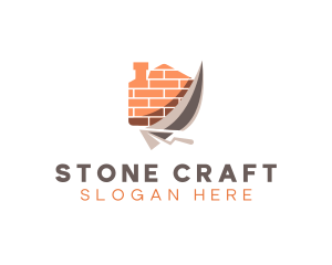 Masonry - Brick Trowel Masonry logo design