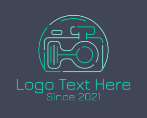 Digital Camera - Digital Camera Aquarium logo design