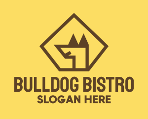 Brown Dog Minimal logo design