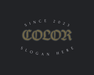 Specialty Store - Classic Gothic Business logo design