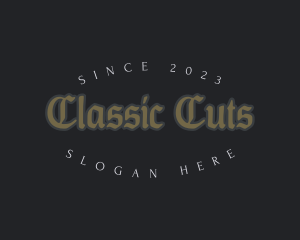 Classic Gothic Business logo design