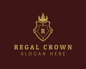 Royalty - Royalty Crown Shield logo design