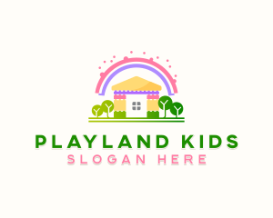 Kindergarten Preschool Learning logo design