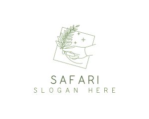 Floral Hand Spa Logo