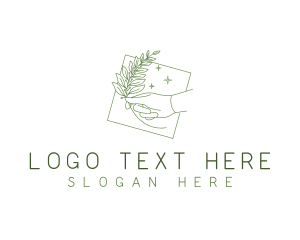 Floral Hand Spa Logo