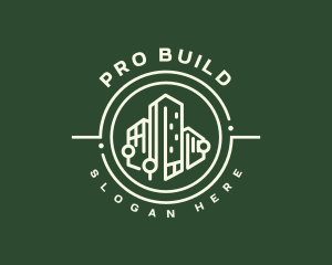 City Building Property logo design