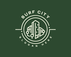 City Building Property logo design