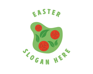 Vegan - Healthy Salad Restaurant logo design