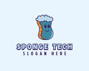 Sponge - Sponge Cleaner Housekeeping logo design
