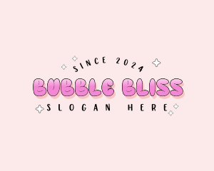 Fun Bubbly Cafe logo design