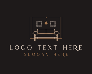Furnishing - Sofa Lounge Furniture logo design