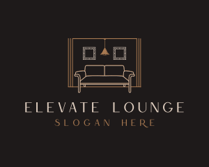 Lounge - Sofa Lounge Furniture logo design