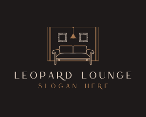 Sofa Lounge Furniture logo design