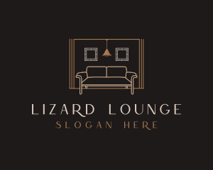 Sofa Lounge Furniture logo design