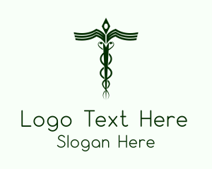 Medical Doctor Caduceus Logo