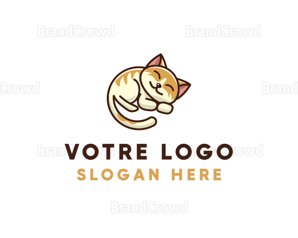 Pet Cat Vet Logo