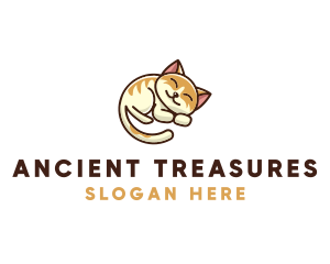 Pet Cat Vet logo design