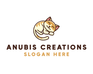 Pet Cat Vet logo design