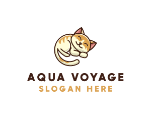 Pet Cat Vet logo design