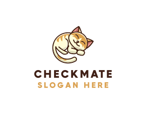 Pet Cat Vet logo design