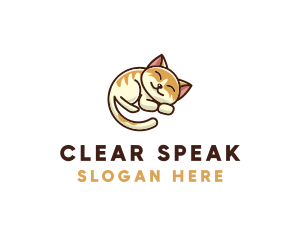 Pet Cat Vet logo design