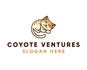 Pet Cat Vet logo design